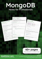 06-August-MongoDB Notes For Professionals.pdf